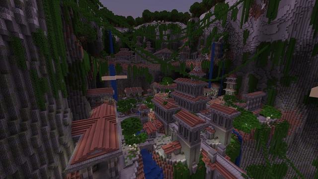 Screenshot of the Minecraft Bedrock Marketplace product Forgotten Valley created by Razzleberries.