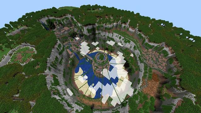 Screenshot of the Minecraft Bedrock Marketplace product Forgotten Valley created by Razzleberries.