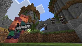 Screenshot of the Minecraft Bedrock Marketplace product Forgotten Village created by Razzleberries.