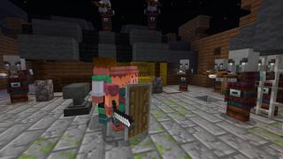 Screenshot of the Minecraft Bedrock Marketplace product Forgotten Village created by Razzleberries.