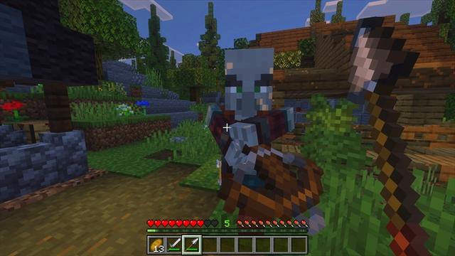 Screenshot of the Minecraft Bedrock Marketplace product Forgotten Village created by Razzleberries.