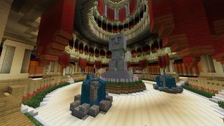 Screenshot of the Minecraft Bedrock Marketplace product Fortress up high created by Razzleberries.