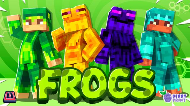 Thumbnail of the Minecraft Bedrock Marketplace product Frogs created by Razzleberries.