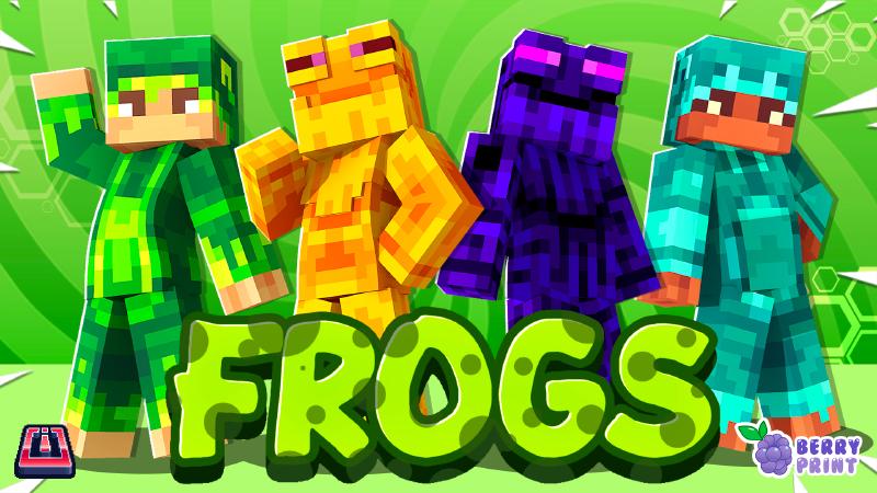 Frogs by Razzleberries | CHUNK - Minecraft Bedrock Marketplace Explorer