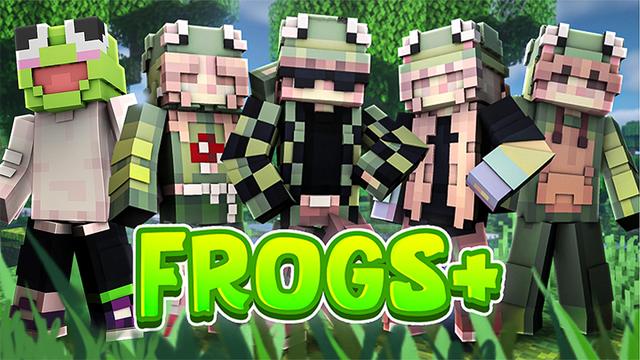 Thumbnail of the Minecraft Bedrock Marketplace product FROGS+ created by Razzleberries.