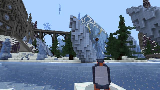 Screenshot of the Minecraft Bedrock Marketplace product Frost Age created by Razzleberries.