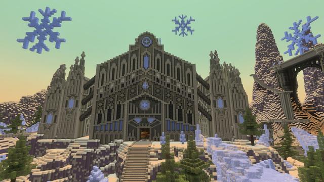 Screenshot of the Minecraft Bedrock Marketplace product Frost Age created by Razzleberries.