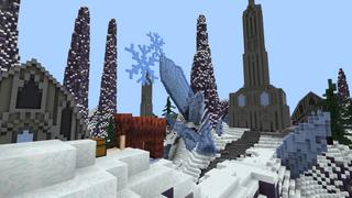 Screenshot of the Minecraft Bedrock Marketplace product Frost Age created by Razzleberries.