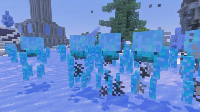 Screenshot of the Minecraft Bedrock Marketplace product Frost Age created by Razzleberries.