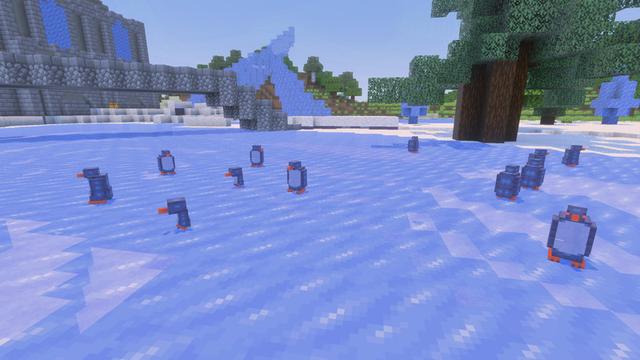 Screenshot of the Minecraft Bedrock Marketplace product Frost Age created by Razzleberries.