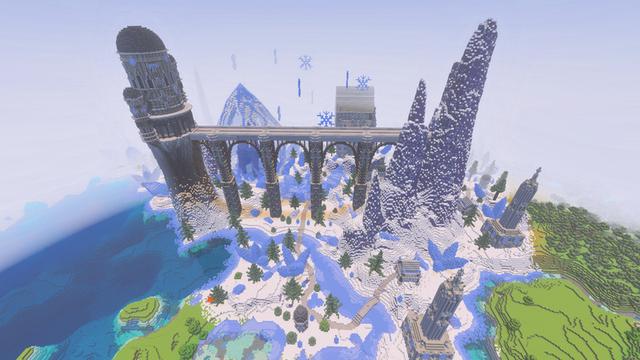 Screenshot of the Minecraft Bedrock Marketplace product Frost Age created by Razzleberries.