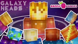 Thumbnail of the Minecraft Bedrock Marketplace product Galaxy Heads created by Razzleberries.