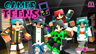 Thumbnail of the Minecraft Bedrock Marketplace product Gamer Teens created by Razzleberries.
