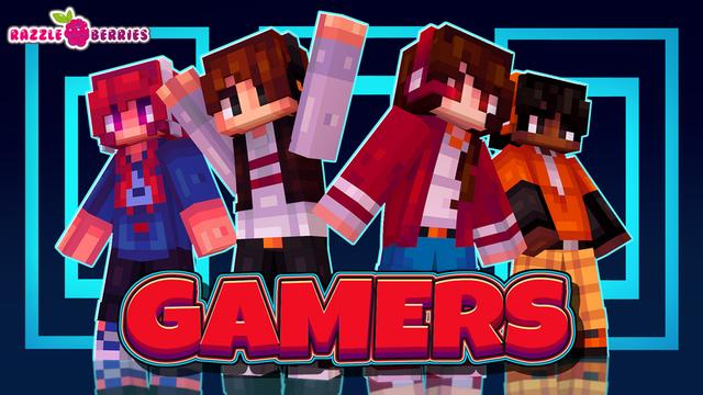 Thumbnail of the Minecraft Bedrock Marketplace product Gamers created by Razzleberries.