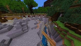 Screenshot of the Minecraft Bedrock Marketplace product Gancaster Stronghold created by Razzleberries.