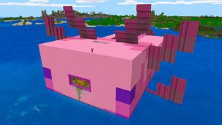 Screenshot of the Minecraft Bedrock Marketplace product Giant Axolotl created by Razzleberries.