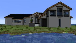 Screenshot of the Minecraft Bedrock Marketplace product Giant Billionaire Mansion created by Razzleberries.