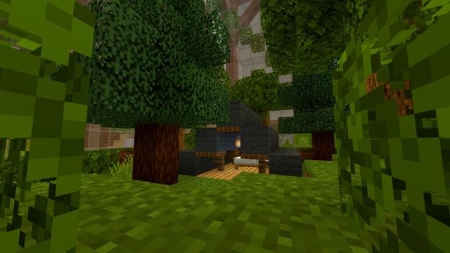 Screenshot of the Minecraft Bedrock Marketplace product Giant Potion Bottle Survival created by Razzleberries.
