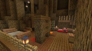 Screenshot of the Minecraft Bedrock Marketplace product God Tree Base created by Razzleberries.