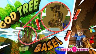 Thumbnail of the Minecraft Bedrock Marketplace product Base de l'arbre de Dieu created by Razzleberries.