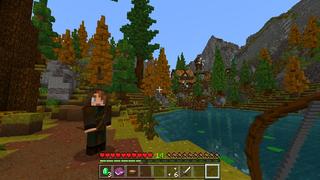 Screenshot of the Minecraft Bedrock Marketplace product Golden Arrow Valley created by Razzleberries.