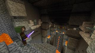 Screenshot of the Minecraft Bedrock Marketplace product Golden Arrow Valley created by Razzleberries.