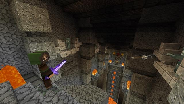 Screenshot of the Minecraft Bedrock Marketplace product Golden Arrow Valley created by Razzleberries.