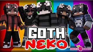 Thumbnail of the Minecraft Bedrock Marketplace product Goth Nekos created by Razzleberries.