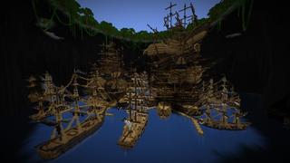 Screenshot of the Minecraft Bedrock Marketplace product Great Pirate Cove created by Razzleberries.