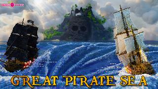 Thumbnail of the Minecraft Bedrock Marketplace product Großes Piratenmeer created by Razzleberries.