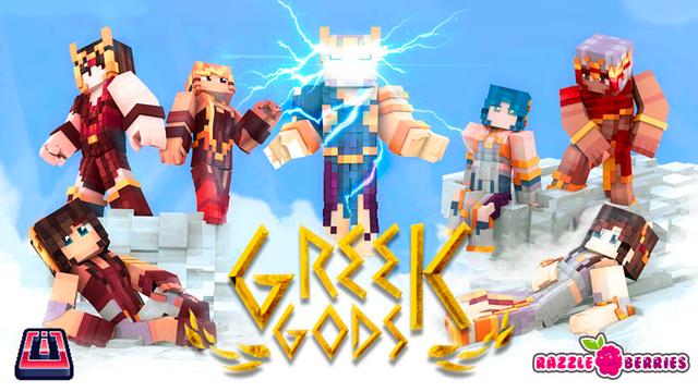Thumbnail of the Minecraft Bedrock Marketplace product Greek Gods created by Razzleberries.