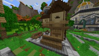 Screenshot of the Minecraft Bedrock Marketplace product Grow Your City created by Razzleberries.