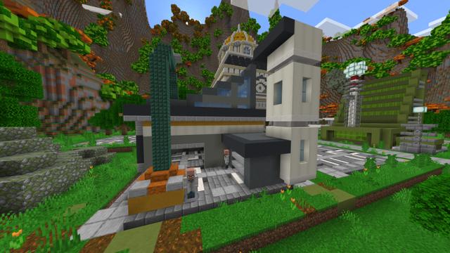 Screenshot of the Minecraft Bedrock Marketplace product Grow Your City created by Razzleberries.