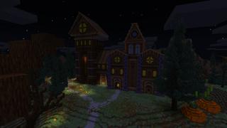 Screenshot of the Minecraft Bedrock Marketplace product Halloween Special created by Razzleberries.