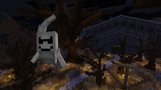 Screenshot of the Minecraft Bedrock Marketplace product Halloween Special created by Razzleberries.