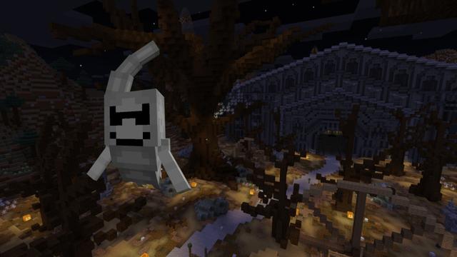 Screenshot of the Minecraft Bedrock Marketplace product Halloween Special created by Razzleberries.