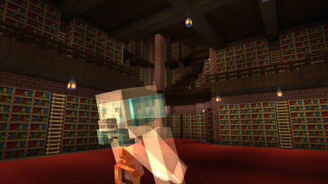Screenshot of the Minecraft Bedrock Marketplace product Haunted Island created by Razzleberries.