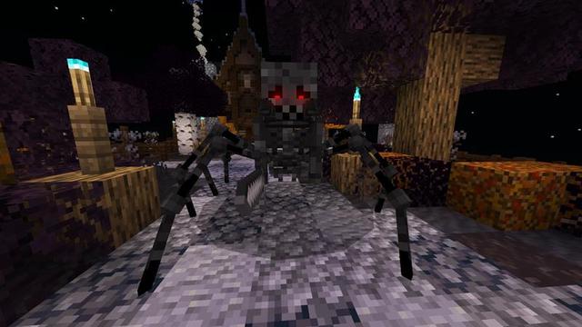 Screenshot of the Minecraft Bedrock Marketplace product Haunted Manor created by Razzleberries.