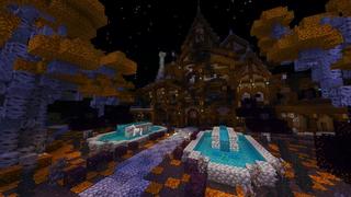Screenshot of the Minecraft Bedrock Marketplace product Haunted Manor created by Razzleberries.