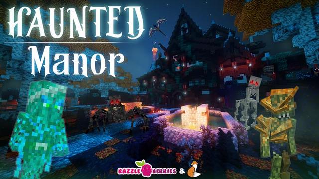 Thumbnail of the Minecraft Bedrock Marketplace product Haunted Manor created by Razzleberries.