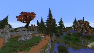 Screenshot of the Minecraft Bedrock Marketplace product Haunted Mansion created by Razzleberries.