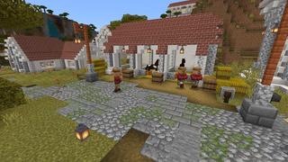 Screenshot of the Minecraft Bedrock Marketplace product Helleleum created by Razzleberries.