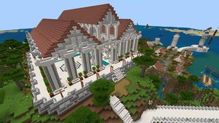 Screenshot of the Minecraft Bedrock Marketplace product Helleleum created by Razzleberries.