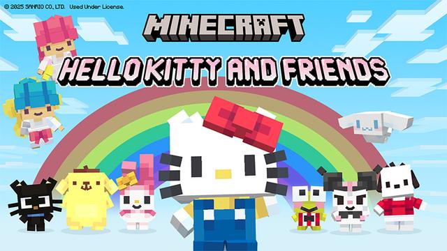 Thumbnail of the Minecraft Bedrock Marketplace product Hello Kitty and Friends created by Razzleberries.