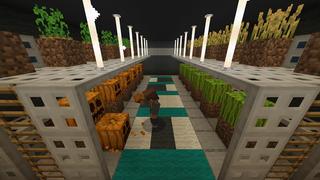 Screenshot of the Minecraft Bedrock Marketplace product Hidden Arctic Bunker created by Razzleberries.