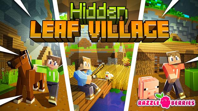 Thumbnail of the Minecraft Bedrock Marketplace product Hidden Leaf Village created by Razzleberries.