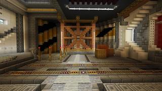 Screenshot of the Minecraft Bedrock Marketplace product Hidden Mountain Bunker created by Razzleberries.