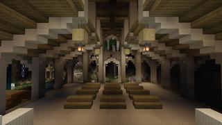 Screenshot of the Minecraft Bedrock Marketplace product Hidden Mountain Village created by Razzleberries.