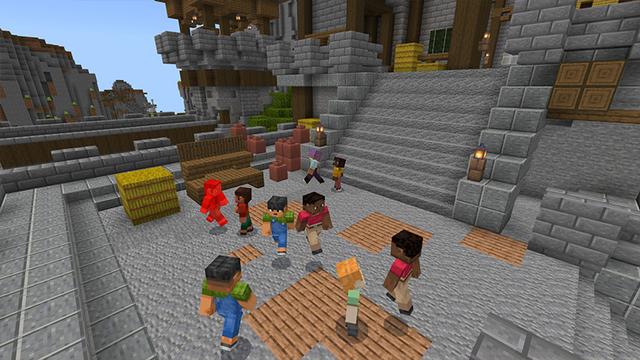 Screenshot of the Minecraft Bedrock Marketplace product Hide or Hunt by RyanNotBrian created by Razzleberries.