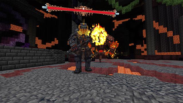 Screenshot of the Minecraft Bedrock Marketplace product Hide or Hunt by RyanNotBrian created by Razzleberries.